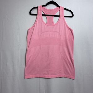Lululemon Swiftly Tech Racerback Heathered Flash Light   Tank Top Size 12 W1960S
